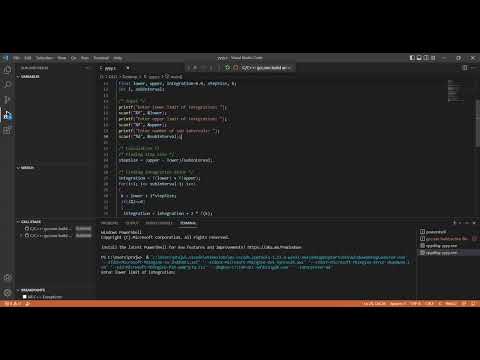 Simpsons 1/3rd rule using C program