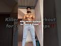 Killer Home Chest & Tricep #workout 🔥 #homeworkout #chestworkout #triceps #tamil #trendingshorts