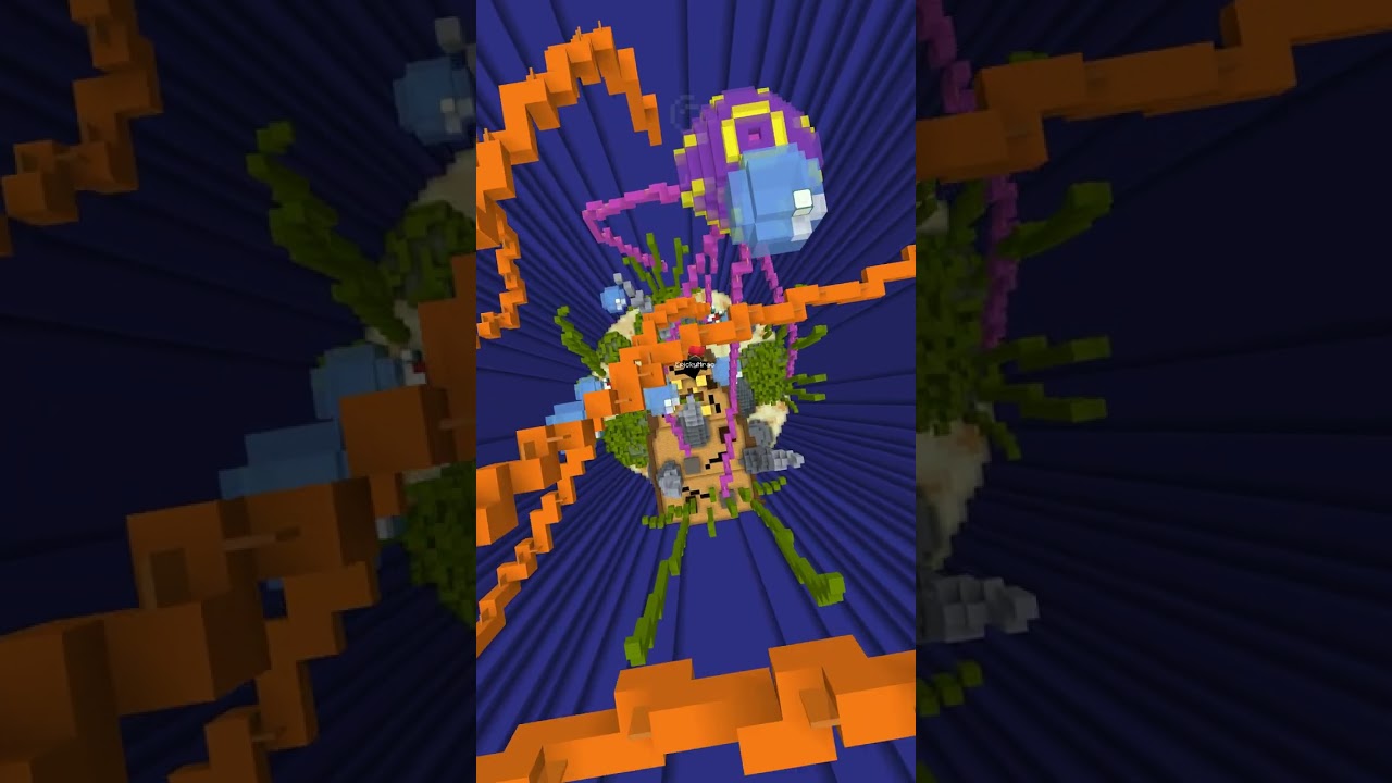 Hypixel new Minecraft minigame Dropper, map Ocean (Hard) Shorts