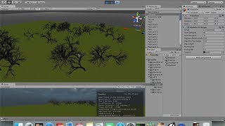 [Unity3d] uRTS: realistic L System trees