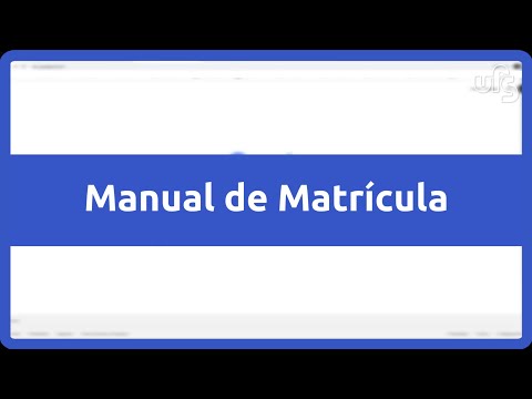 Tutoriais UFS • Matrícula • 2021.1