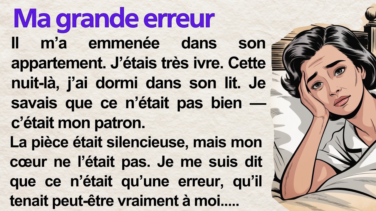 My Big Mistake 💔 | Learn French with Simple Story (A1–A2) | Frenchy Tales