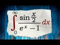 Интеграл от sin(x/2)/(e^x-1)