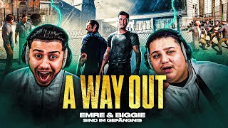 GEFÄNGNISAUSBRUCH mit BIGGIE68 & EMRE 🚨👮🏽‍♀️ A Way Out Teil 1 screenshot 4