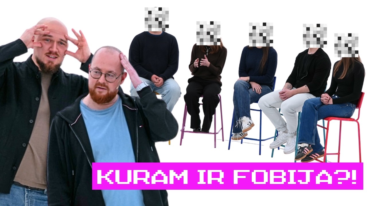 KALVIS UN ALEKSANDRS MIN, KURAM IR FOBIJA!? | BLEFS