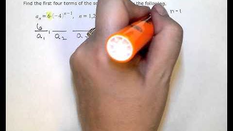 Finding the first terms of a geometric sequence using an explicit rule (KC)