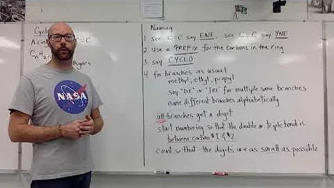 Cycloalkenes and Cycloalkynes