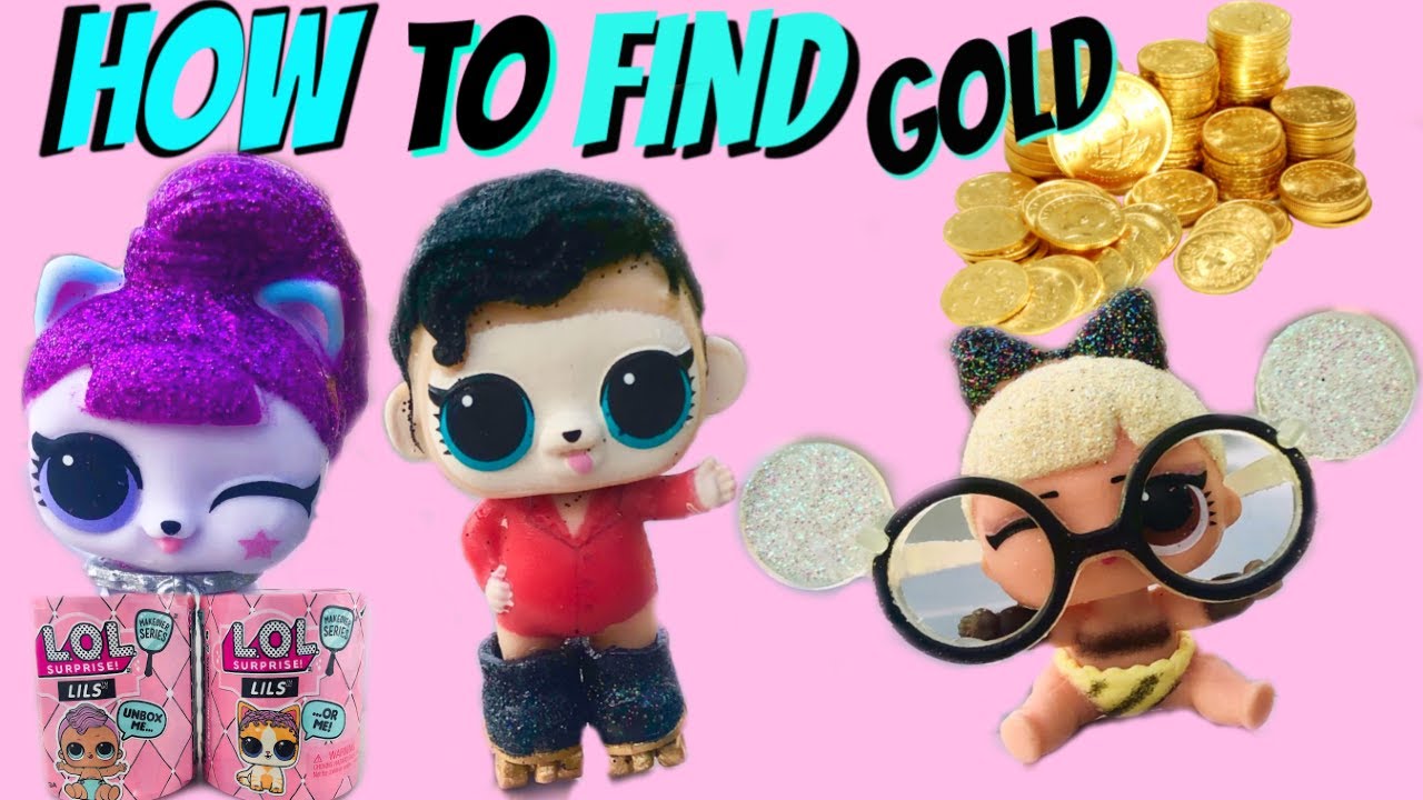 LOL Surprise Unboxing Makeover Series lils Wave 2 - WEIGHT HACK for RARE and ULTRA RARE GOLD