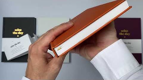 Bespoke, hardback journal printing for Better Day Studio