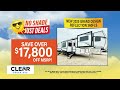 🌞 No Shade, Just Deals | Clear Creek RVs