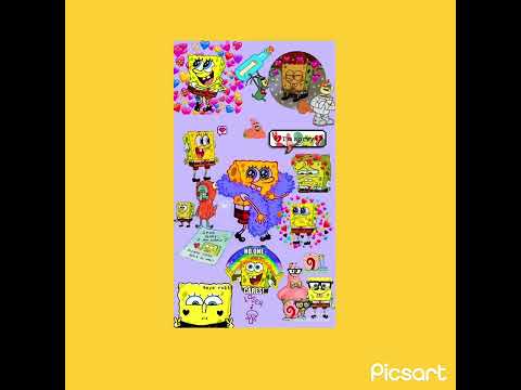 רקעים לטלפון סטיץ בובספוג STICH SPONGE BOB Wallpaper 