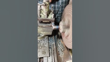 lathe machine high speed work#viral #trending #shortsfeed #ytshort #machine #motor