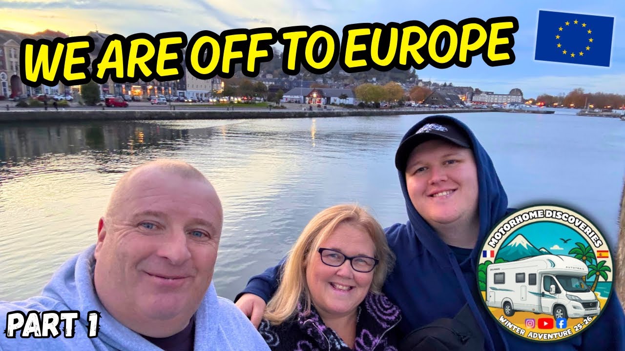 Мы начали наше зимнее приключение на автодоме по Европе | Часть 1