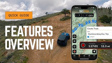 How to Find Offroad Adventure with Trails Offroad™ App Features