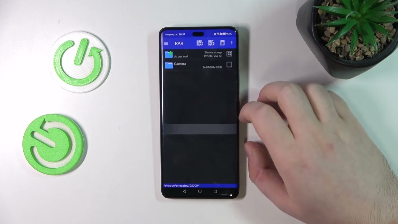 Honor 200 Pro - How to Unpack RAR Archive | Extract Files from RAR