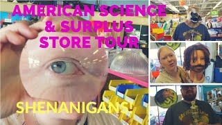 AMERICAN SCIENCE & SURPLUS STORE|tour and shenanigans