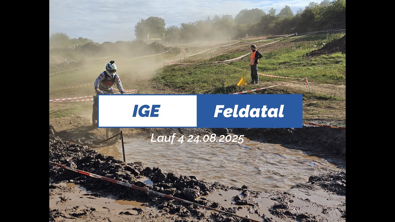 IGE Feldatal 24.08.25 | Lauf 4 | Klasse 8 | 4K | Husaberg FE 450