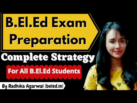 B.El.Ed Exam Preparation kese kare🤔 | Beled Preparation Annual and One ...