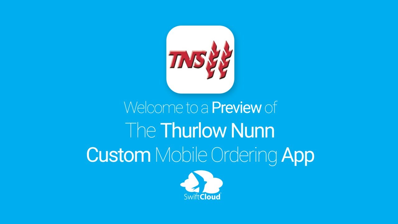 Thurlow Nunn Mobile App Preview THU217W YouTube