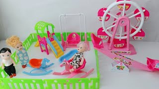 12 Minutes Satisfying with Unboxing 2 sets of Playground Toys I ASMR TOYS