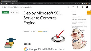 Deploy Microsoft SQL Server to Compute Engine || [GSP031] || Solution