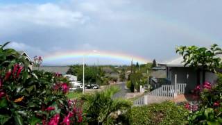 Our Maui House Double Rainbow