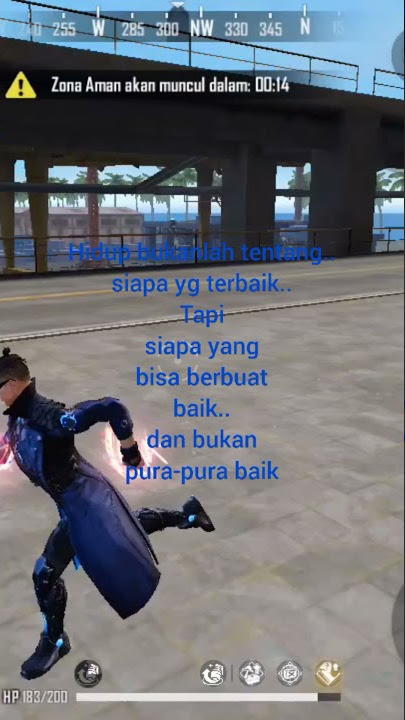 Free fire - karakter Chrono kata kata bijak