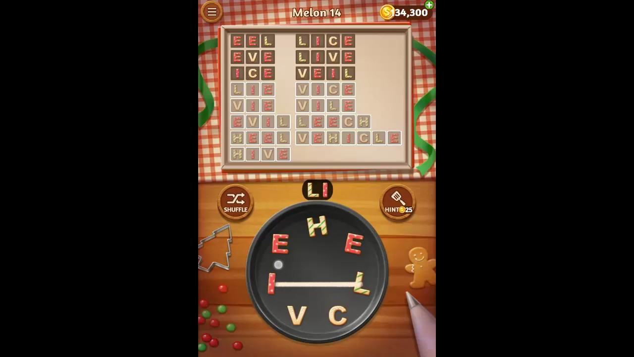 Word Cookies Melon Pack Level 14 Answers YouTube