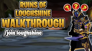 Ruins of Loughshine Quest Walkthrough /join loughshine - AQW