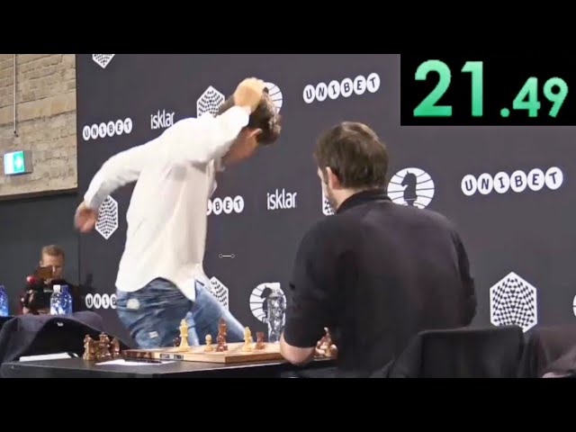 The Fastest Losses of Magnus Carlsen's Career class=