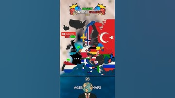 Biggest Rivalries 🥊! (part 2) #europe #mapping #history #geomapping #geography