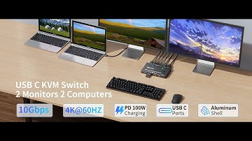 USB Driver Installation Guides for MST USB-C Dual Monitor KVM Switch on MAC