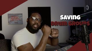Maschine: Saving Drum Groups