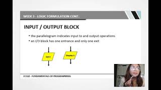 Logic Formulation and Flowchart | CC102 Fundamentals Of Programming 