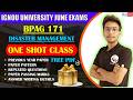 #36 BPAG 171 || DISASTER MANAGEMENT-ENG || IMPORTANT QUESTIONS | IGNOU WALAY