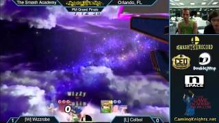 The Smash Academy - CT Wizzrobe (Sonic) vs SS | Colbol (Fox) - Grand Finals - Project M