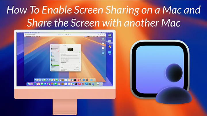 How to Enable Screen Sharing on Mac | Share your Mac Screen | Control your Mac Remotely