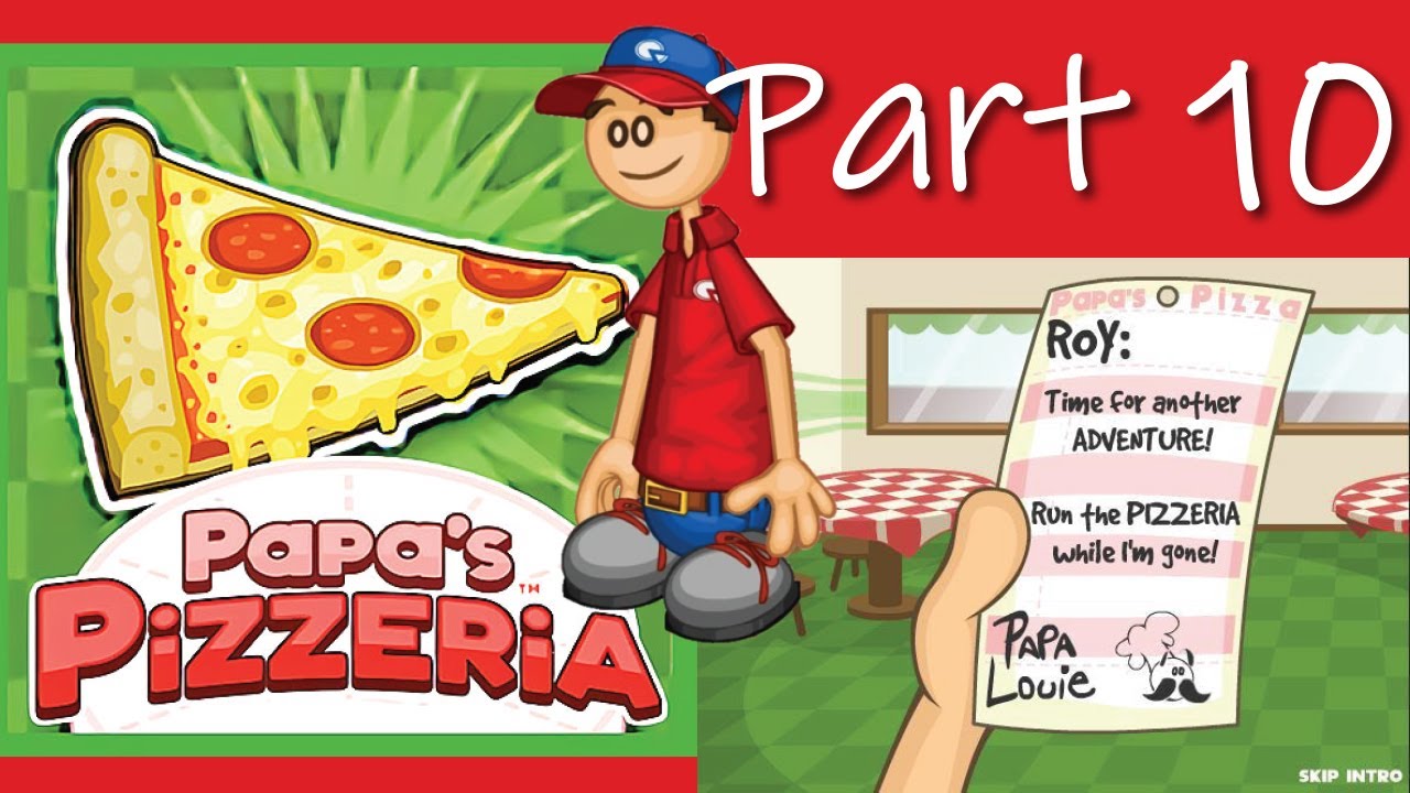 Papa s Pizzeria Part 10 Papa Louie Games YouTube