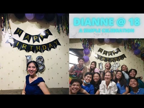 18th BIRTHDAY MEMORY | DIANNE @ 18