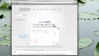 ChemDoodle Web Sketcher Shapes Tutorial
