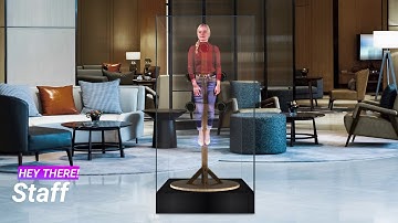 Quạt đèn LED 3D Hologram giải pháp tuyệt vời cho nhà hàng, quán cà phê