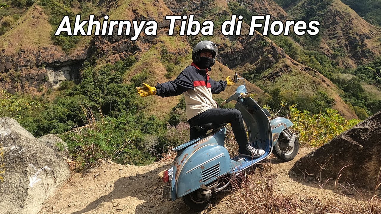 #12 Riding Perdana di Pulau Flores - (Nazar Adventure 1)