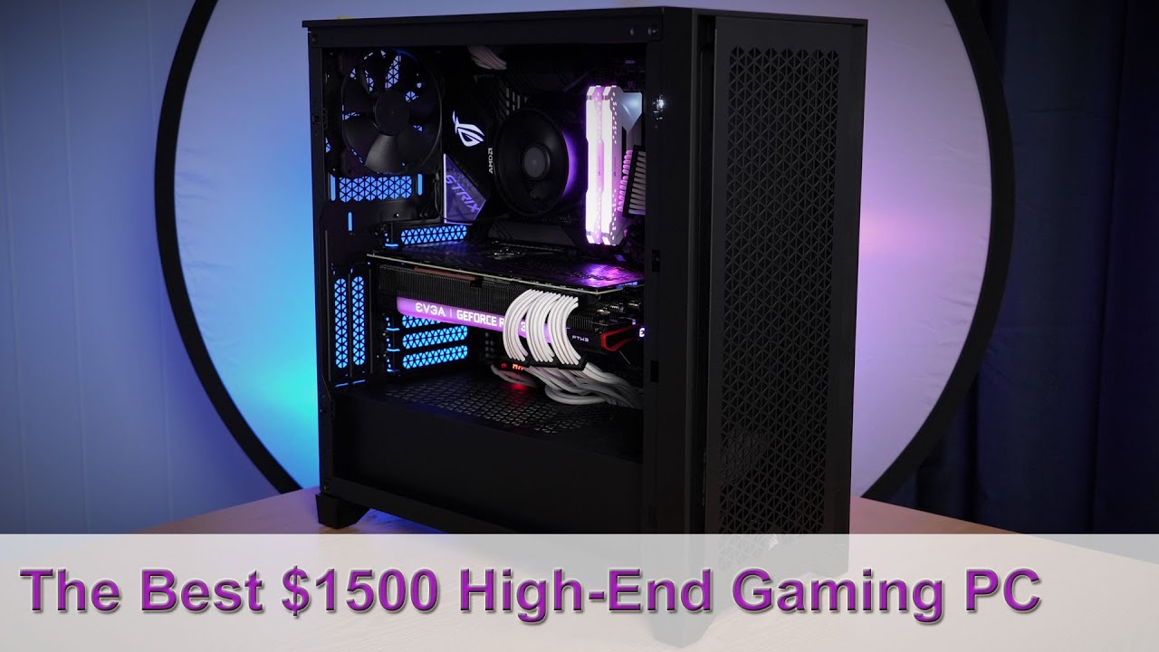 The Best 1500 High End Gaming Pc Build Winter 21 Feat Corsair 4000d Airflow Youtube