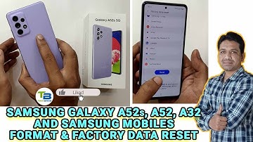 Samsung Galaxy A52s 5g and a52 Format | factory reset | How to Factory Reset Samsung Mobile 🔥🔥🔥
