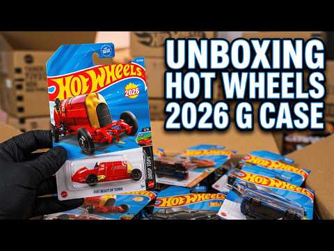 Unboxing Hot Wheels 2026 – G Case