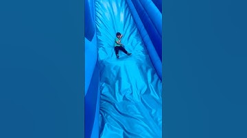 Giant inflatable slide in the Bounsea Inflatable Fun Park | Funny videos 😹 #funforkids #funny #lol
