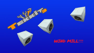 Wind mill Tutorial - Tekkit