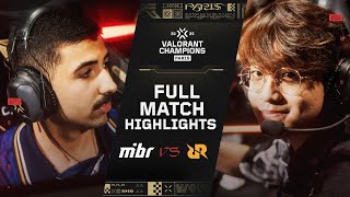 Mibr Vs. Rrq Match Highlights Valorant Champions Paris 2025 - Group Stage