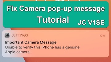 Fix iPhone Camera and pop-up Message 【Tutorial】JC-V1SE Review Camera Repair kits | iPhone 12 Pro