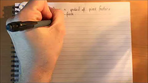 Index Form, Product of Prime Factors 9F Lesson 4